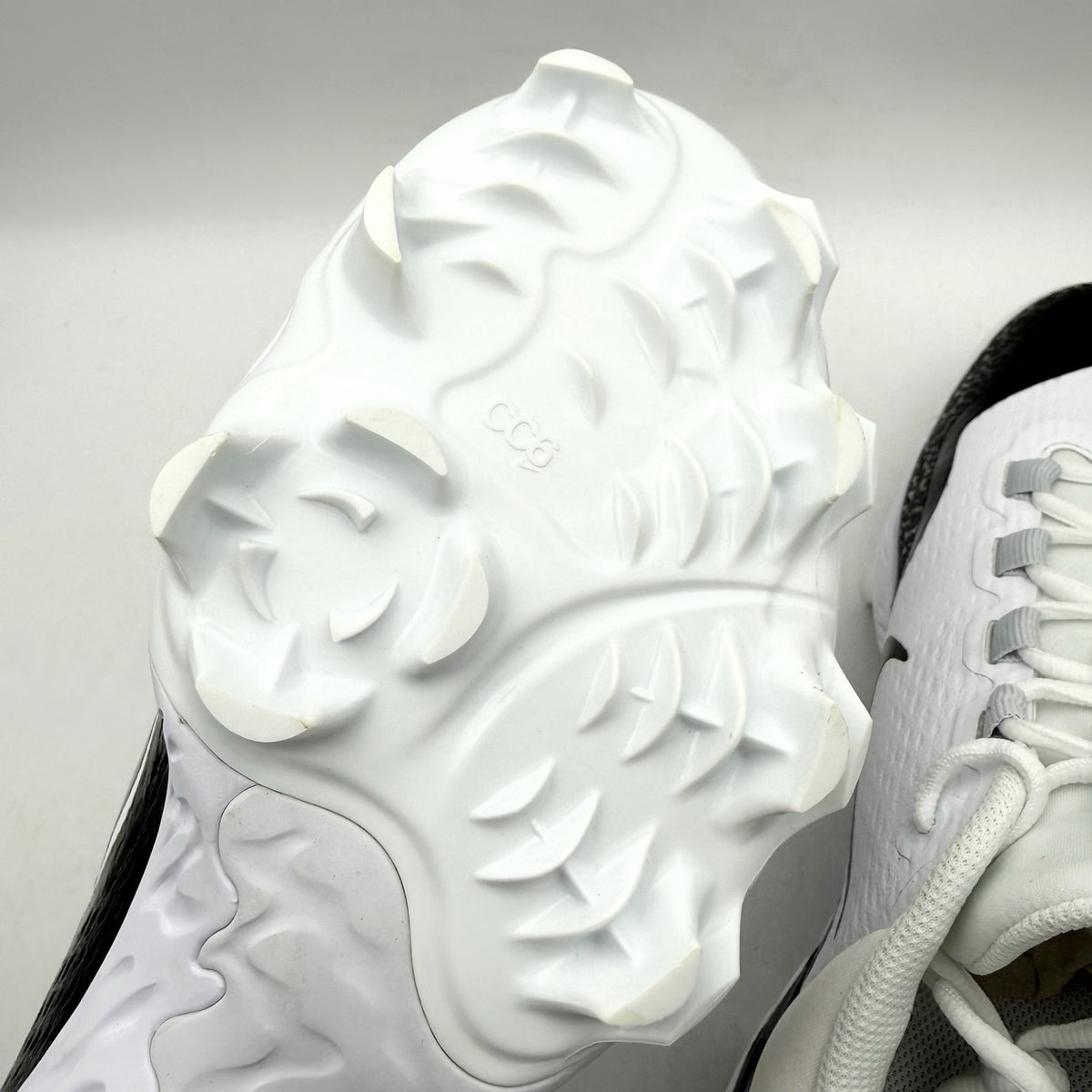 Nike Mens Alpha Huarache Elite 4 Low MCS Baseball Cleats US 13 White FD6255 NWOB