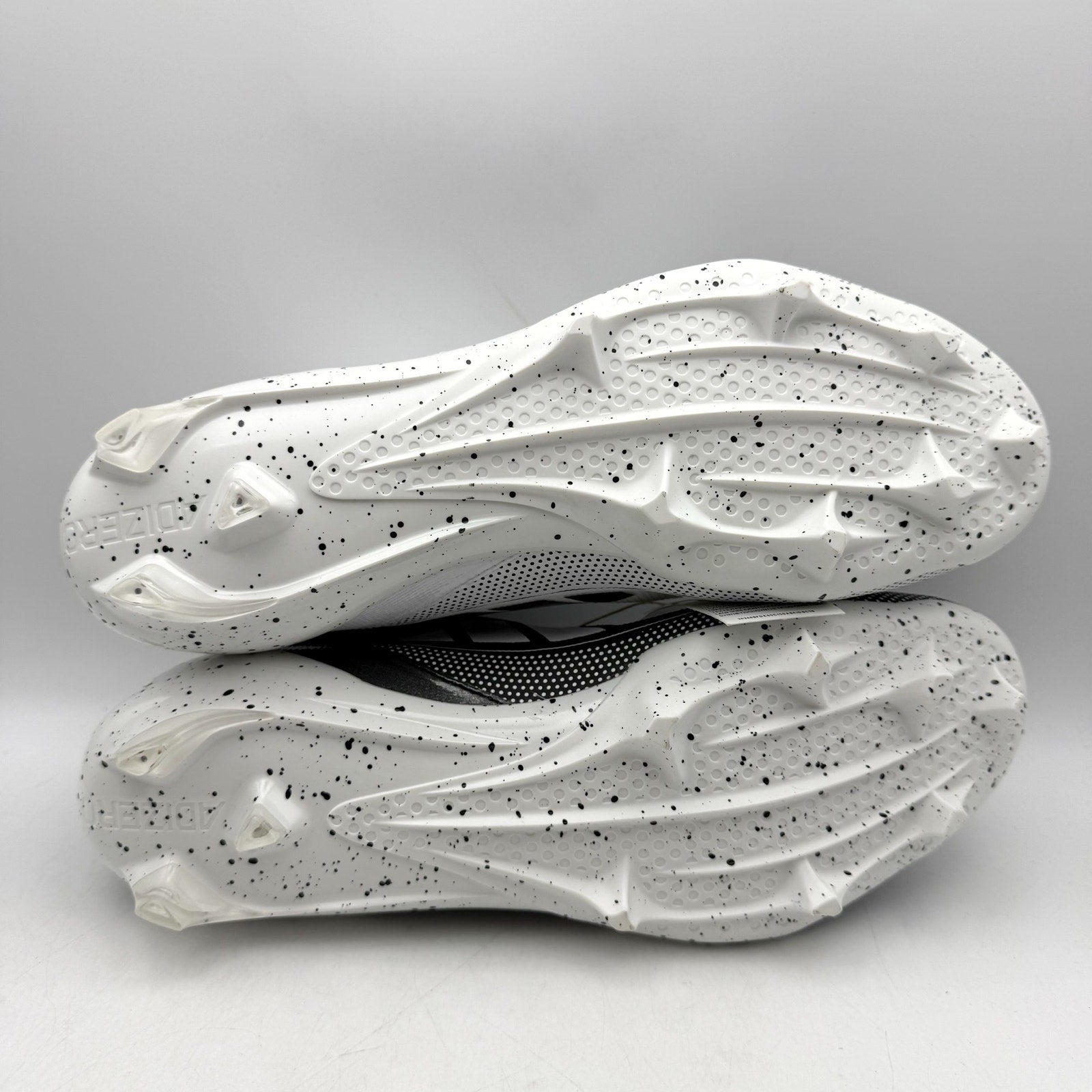 Adidas Mens Adizero Electric Football Cleats US 13 EU 48 White Black NWOB