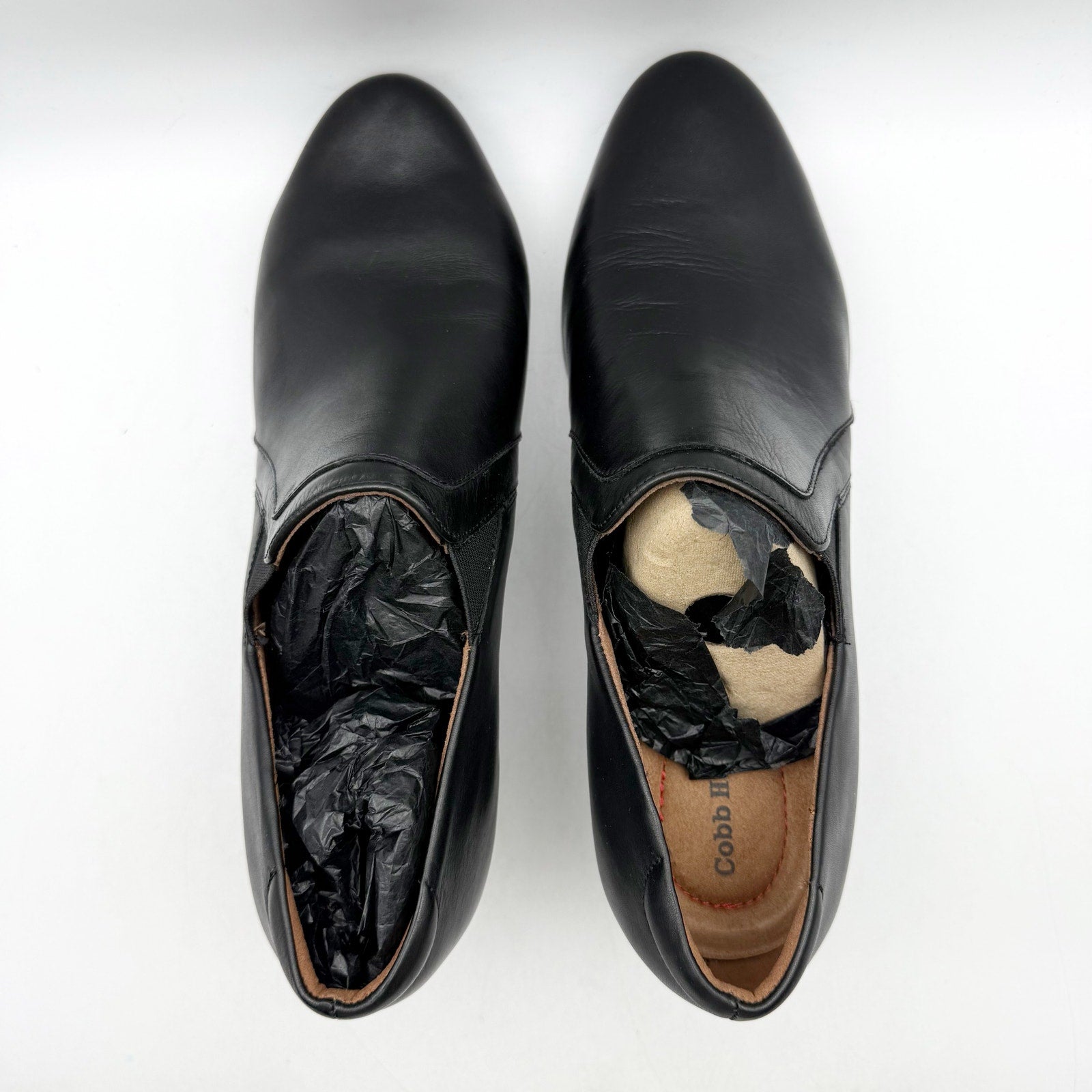 Cobb Hill Womens Winny Pumps US 11 Wide Black Leather Slip On NWOB