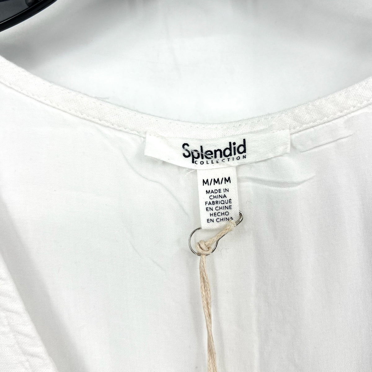 SPLENDID COLLECTION Dawson Dress Medium White Sleeveless V Neck NWT