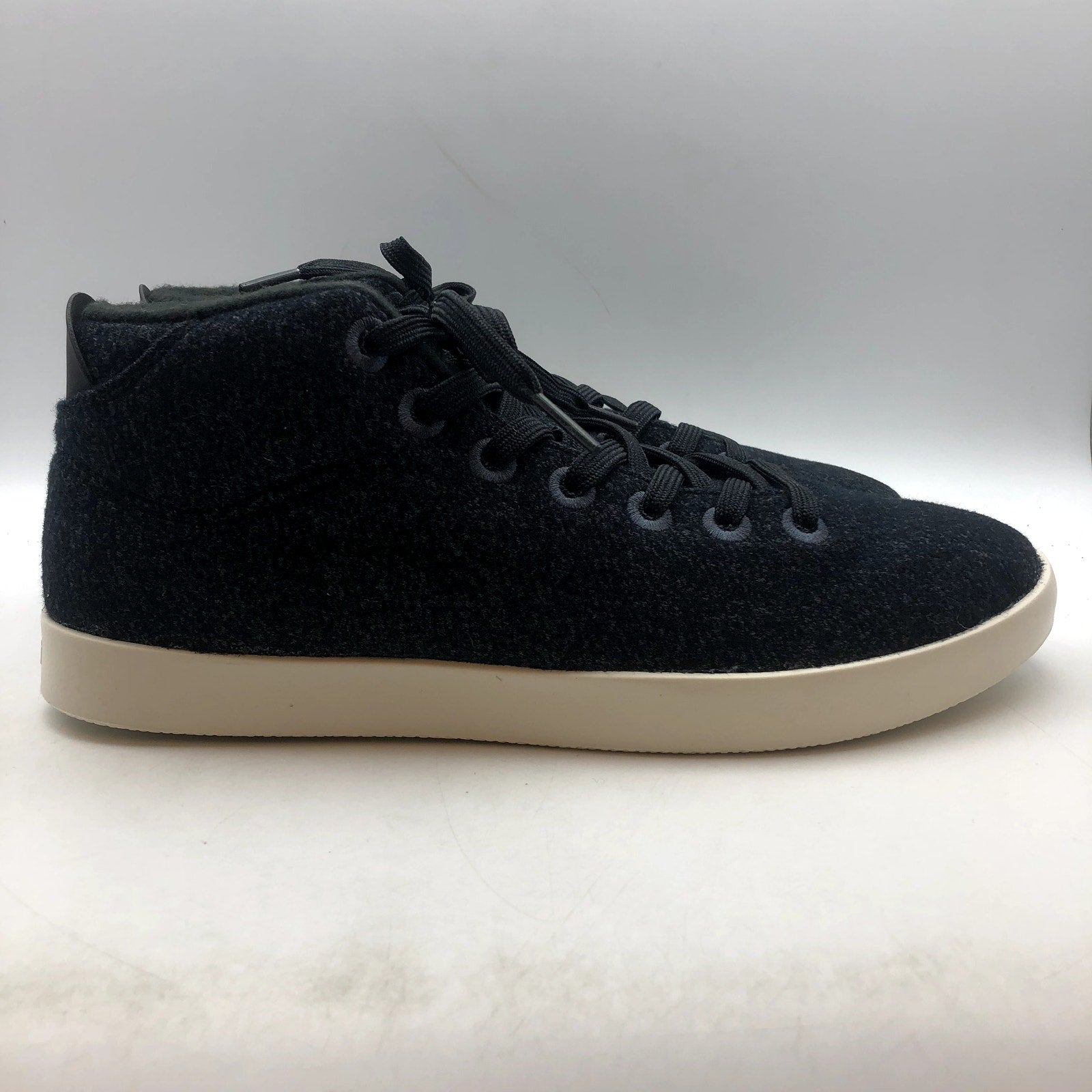 AllBirds Mens Wool Piper Mids Sneaker Size 10 Heathered Black NWB