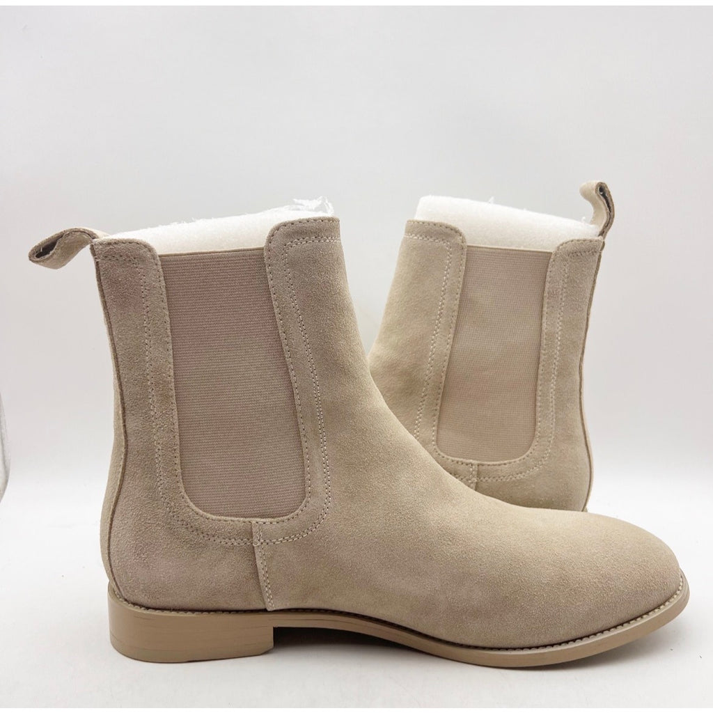 Saint Morta Mens Nomad Chelsea Boots Size 11 Light Stone Grey Round Toe NIB