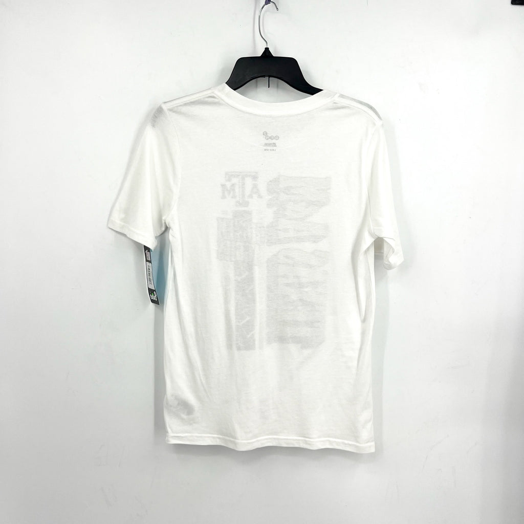 GEN 2 Kids Texas A&M Duster Graphic T-shirt Large White Short Sleeve NWT