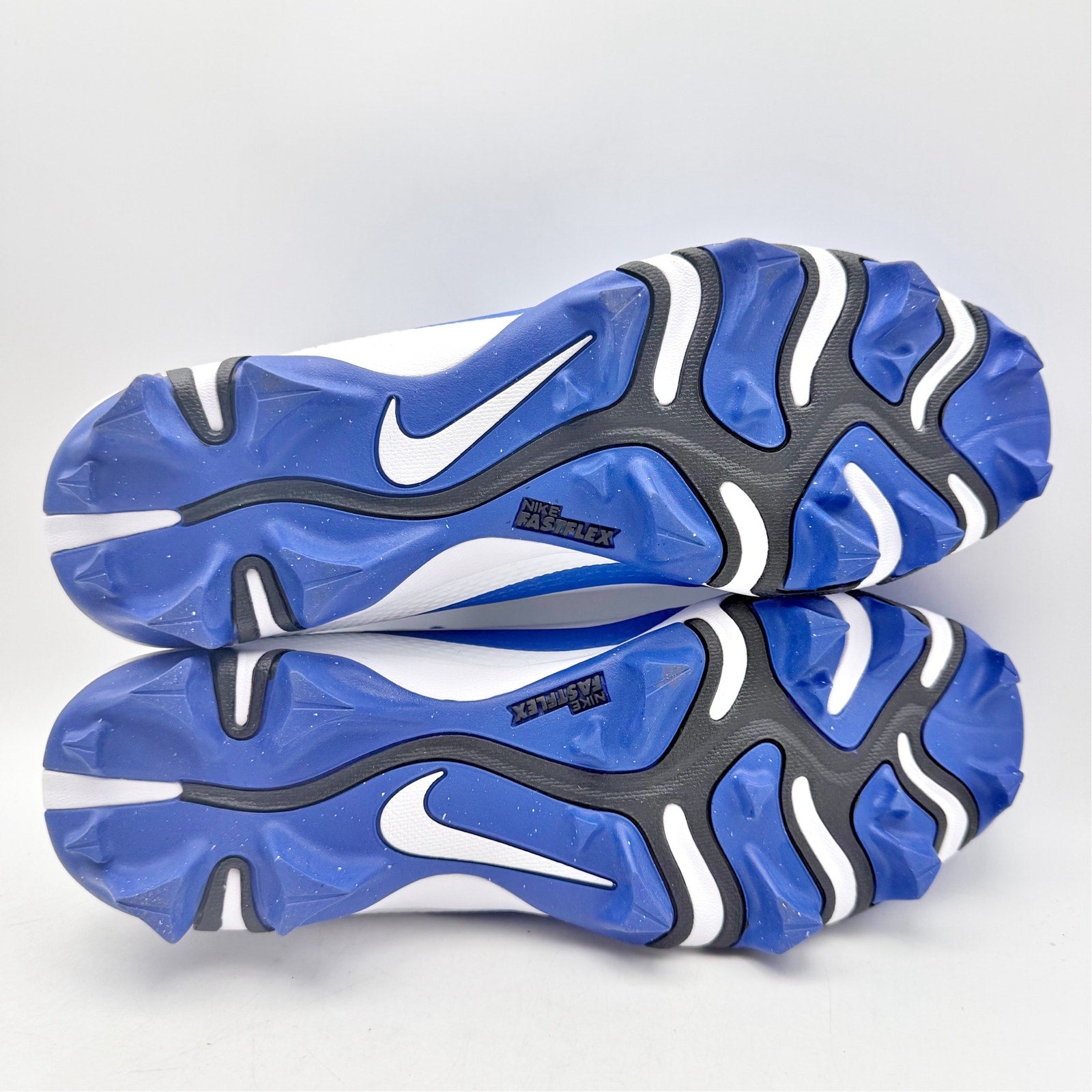 NIKE Mens Vapor Edge Shark 2 Football Cleats US 9.5 EU 43 White Blue NWOB