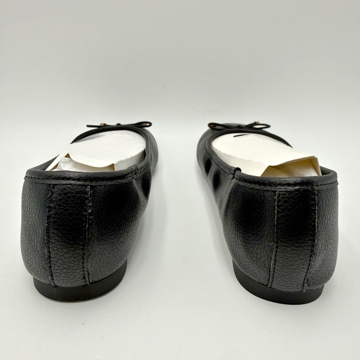 MIA Womens Chelly Ballet Flats Size 6 Black Leather NWOB