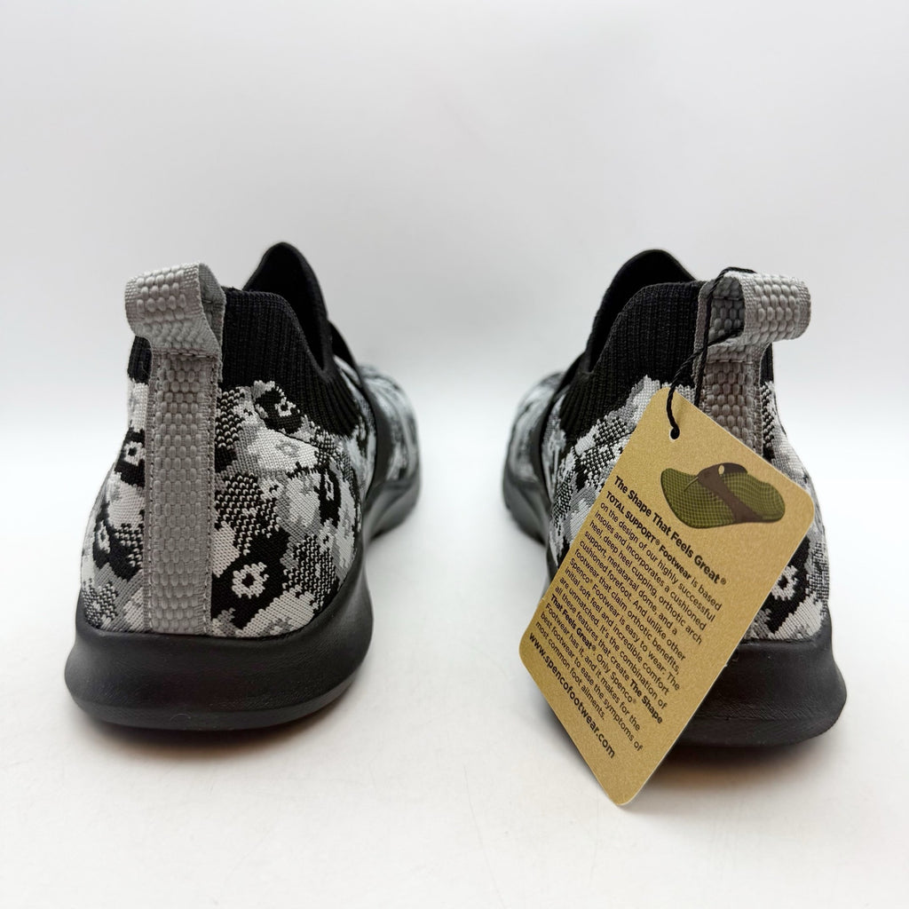 Spenco Womens Karma Stretch Sneakers US 6 M EU 36 Black Floral NIB