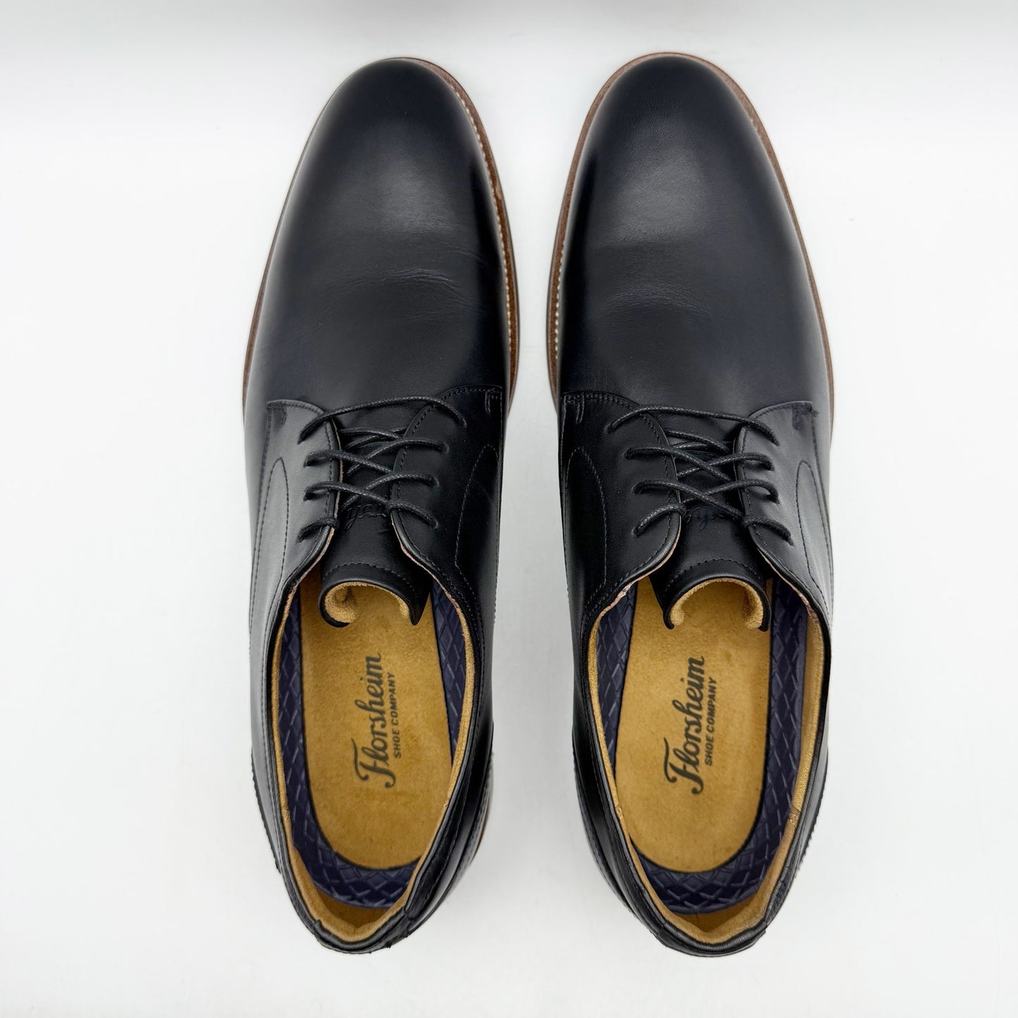 Florsheim Mens Rucci Oxford Dress Shoe US 11 M EU 44 Brown Leather NIB