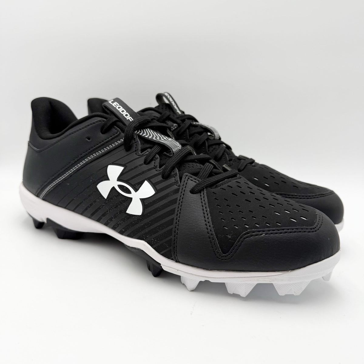 Under Armour Mens Leadoff Low RM Baseball Cleats Size 13 Black Athletic NWOB