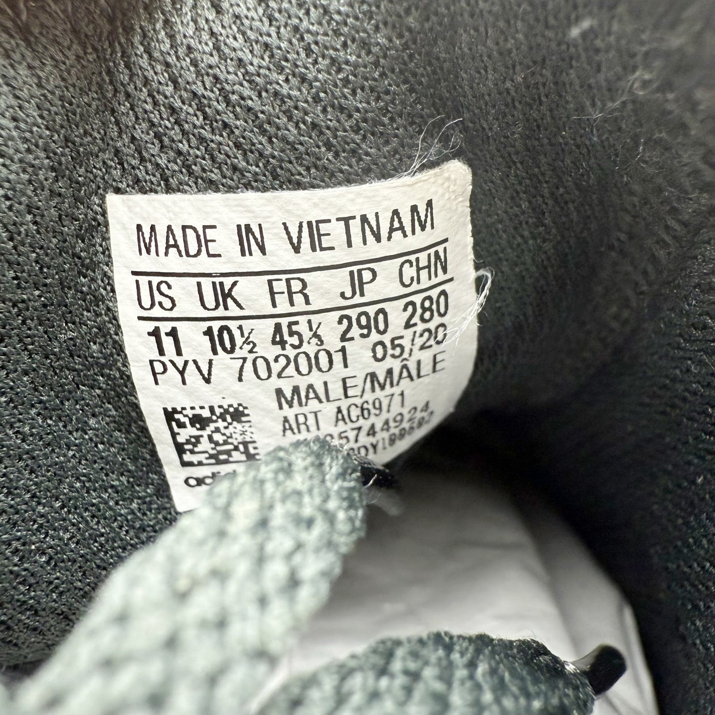 Adidas Mens Mat Wizard 4 Wrestling Shoes US 11 Black Grey Athletic NIB