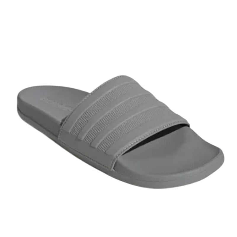 Adidas Mens Adilette Comfort Mono Slide Sandals US 7 Grey Casual NIB