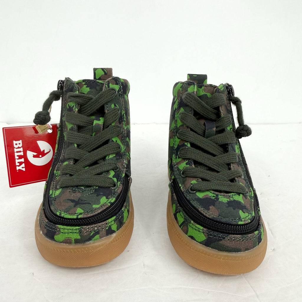 BILLY Footwear Toddler Kids High Top Sneakers US 8 M EU 24 Dark Green NIB