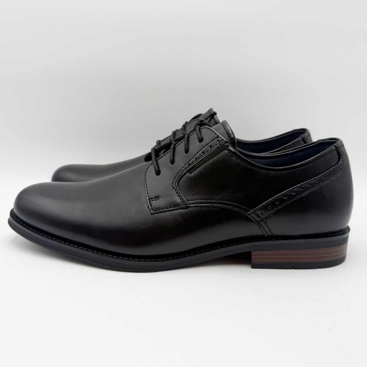 DOCKERS Mens Edgar Oxford Shoes Size 11 M Black Business Casual NIB