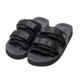 Suicoke Womens MOTO-VS Slip On Sandals Size 6 EU 35 Black Suede NWOB