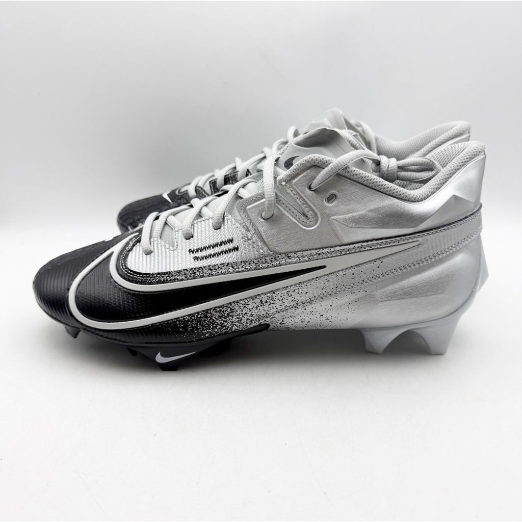 Nike Men Vapor Edge Elite 360 2 Molded Football Cleats US 10.5 Silver Black NWOB