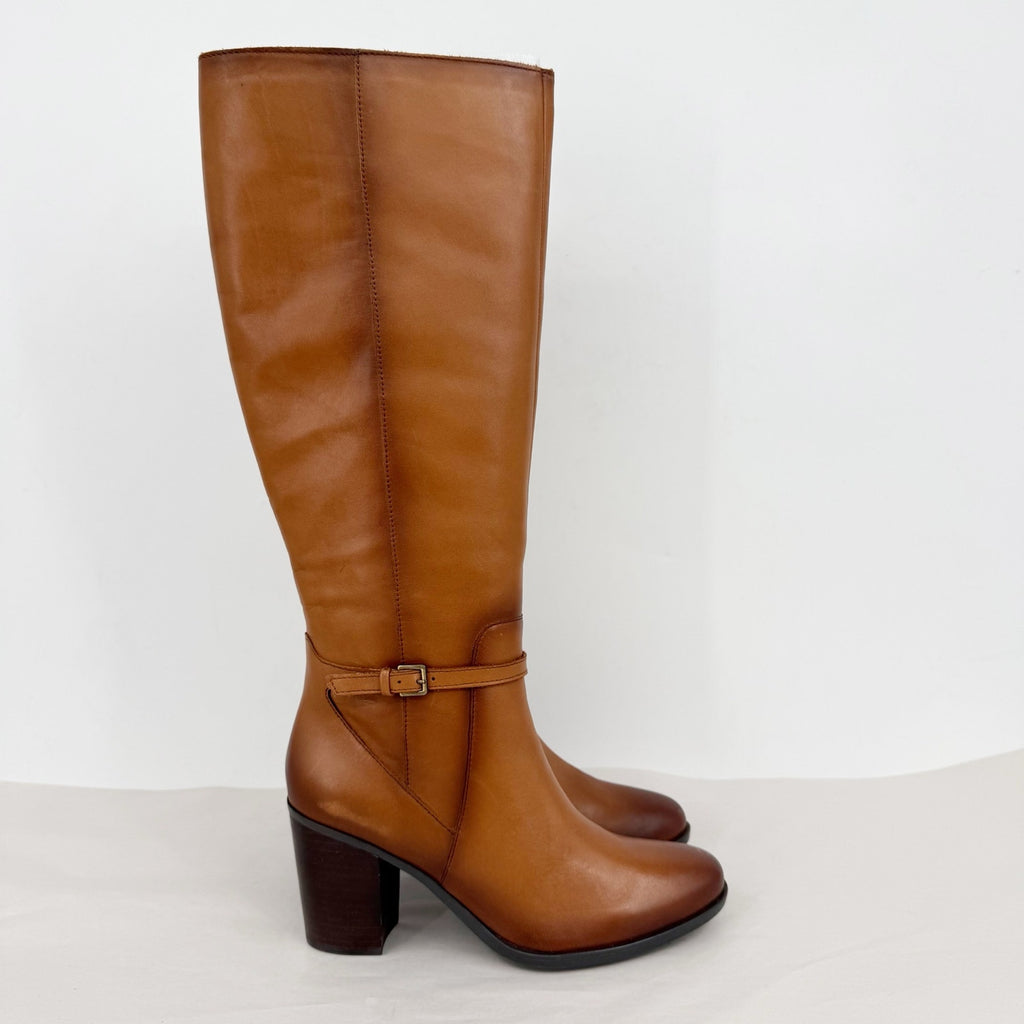 Naturalizer Womens Kalina Knee High Boots Size 10.5 EU 41.5 Leather NIB