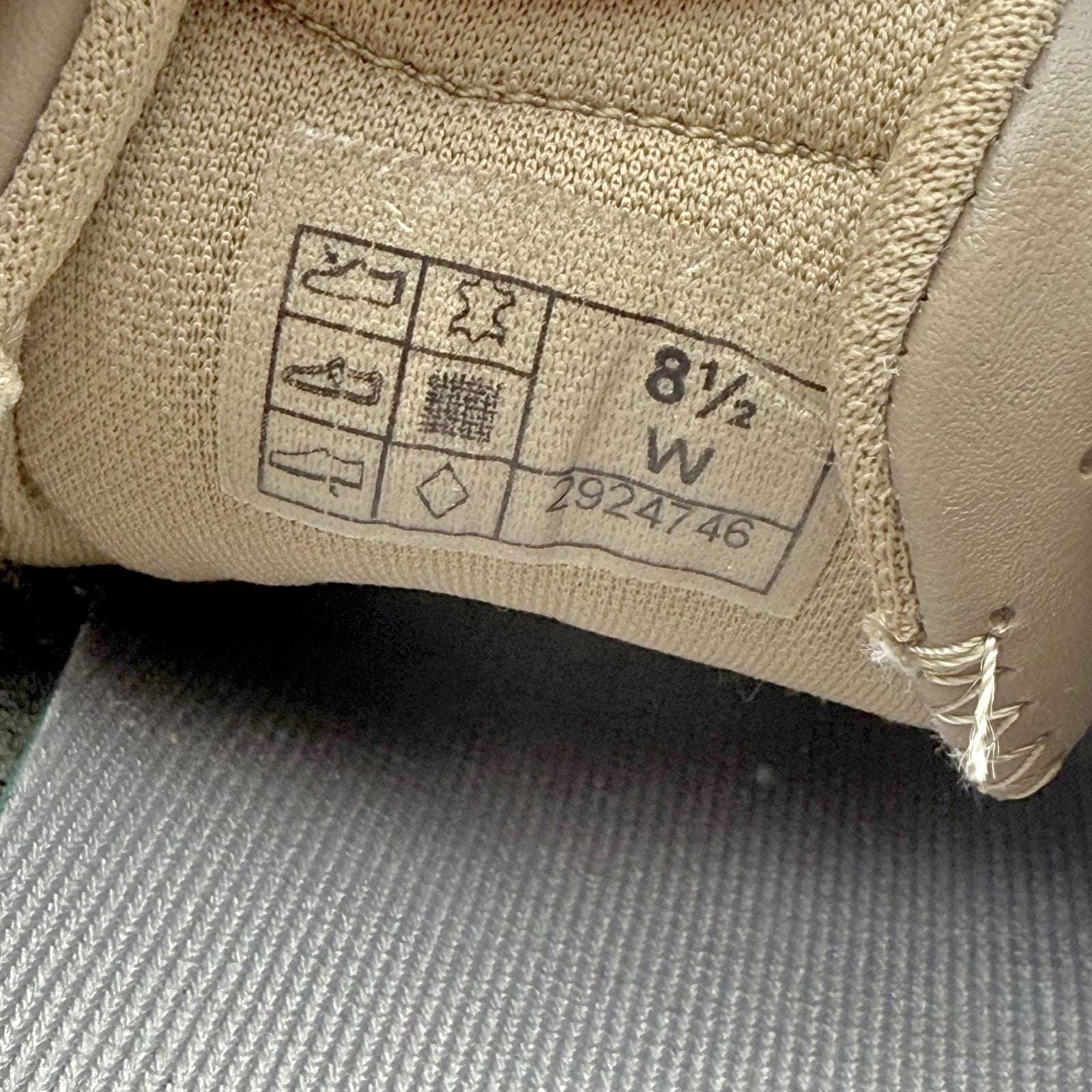 SAS Womens Me Too Adjustable Comfort Shoe US 8.5 W EU 39 Taupe Leather NIB