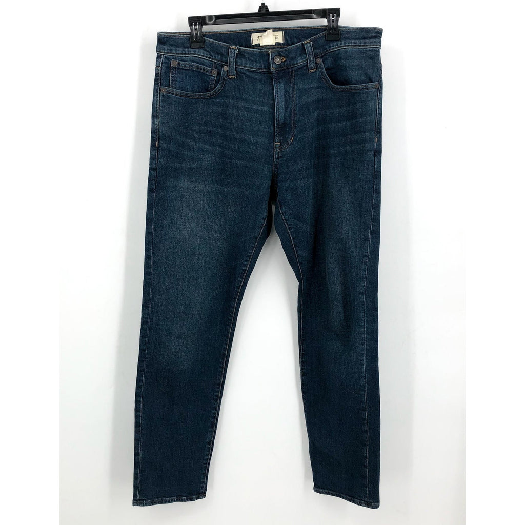 MADEWELL Men's Slim Jeans 34x32 Blue Stratfield Wash Stretch Denim NA991 NWOT