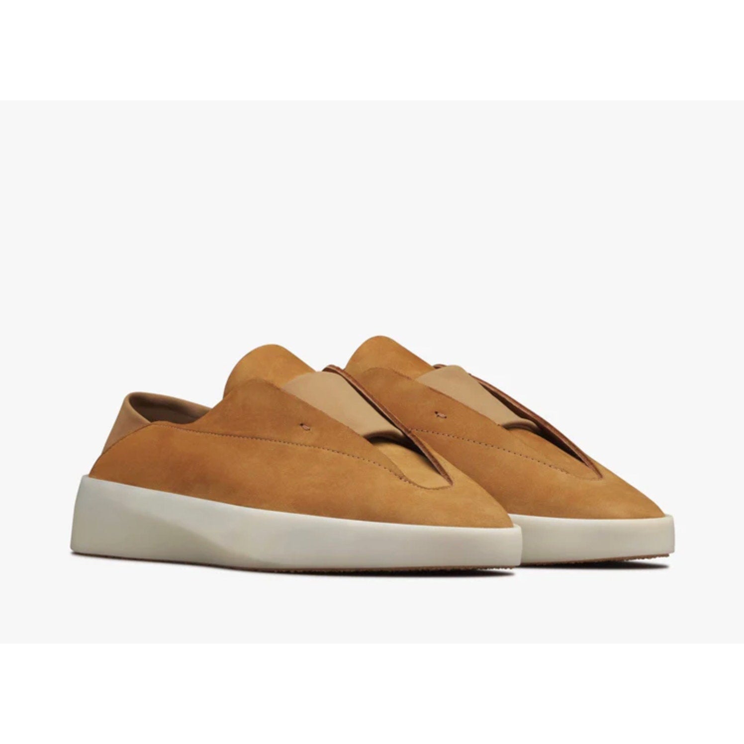 Wolf & Shepherd Mens 7.5 Womens 9 Cruise Ace Slip On Sneakers Tan Leather NIB