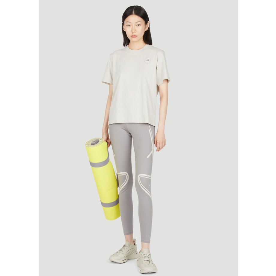ADIDAS STELLA MCCARTNEY Womens Truepace Running Leggings XL Dove Grey NWT