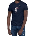 BREAKING T Alex Bregman  Superstar Pose Boston Baseball T-Shirt Medium Navy NWOT