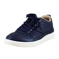Vionic Womens Elise Casual Sneakers US 6.5 EU 36.5 Navy Blue Leather Low Top NIB