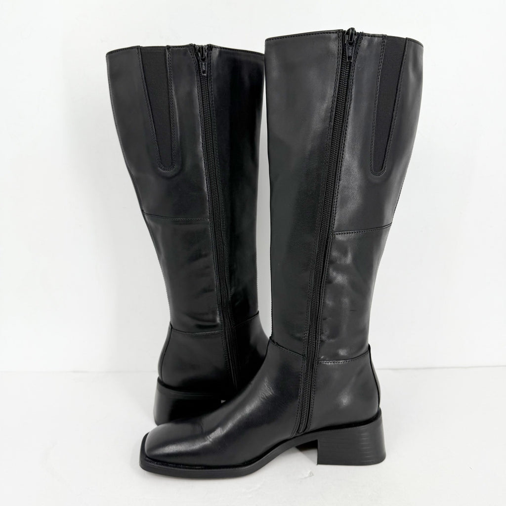 Vagabond Shoemakers Womens Blanca Tall Boots EU 38 US 8 Black Leather NWOB