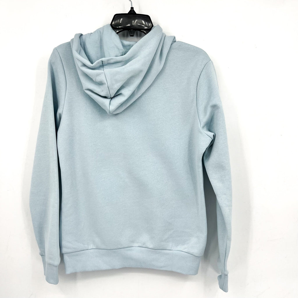 PUMA Womens Essentials Big Logo Hoodie Small Blue Frosted Dew Sweatshirt NWT