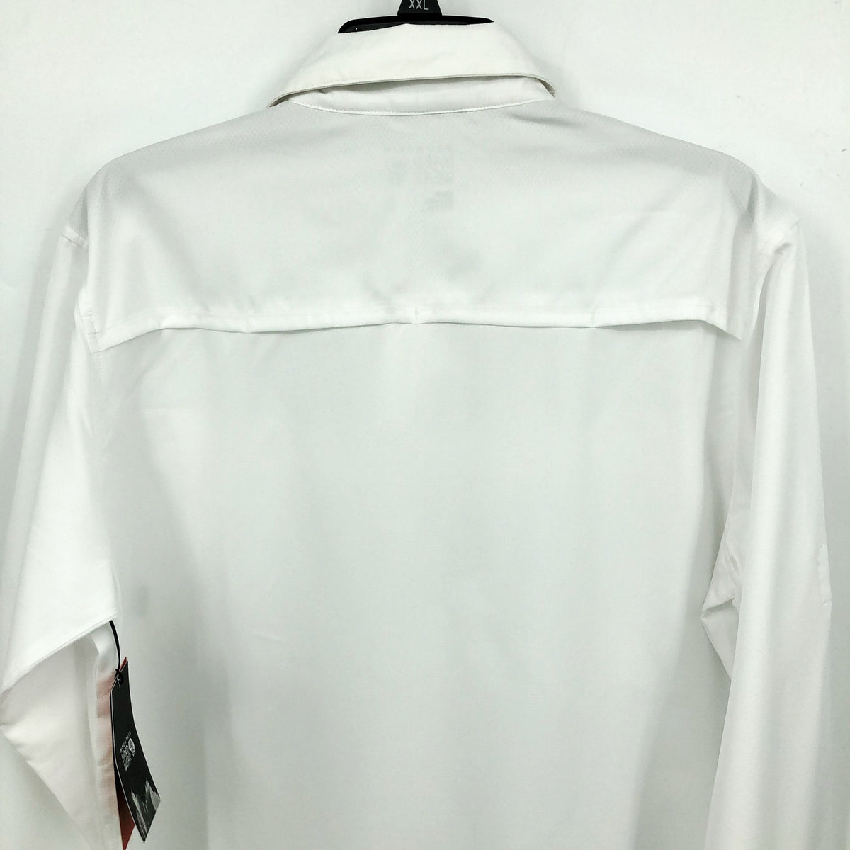 MOUNTAIN HARDWEAR Men's Canyon Long Sleeve Shirt Medium White Button Front NWT