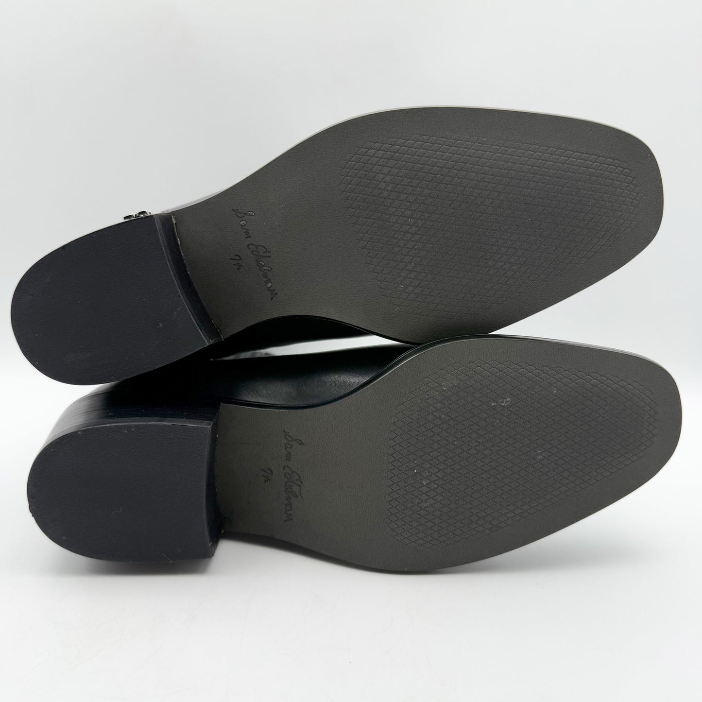 Sam Edelman Womens Bronson Ankle Boots US 7.5 M EU 38 Black Leather NIB