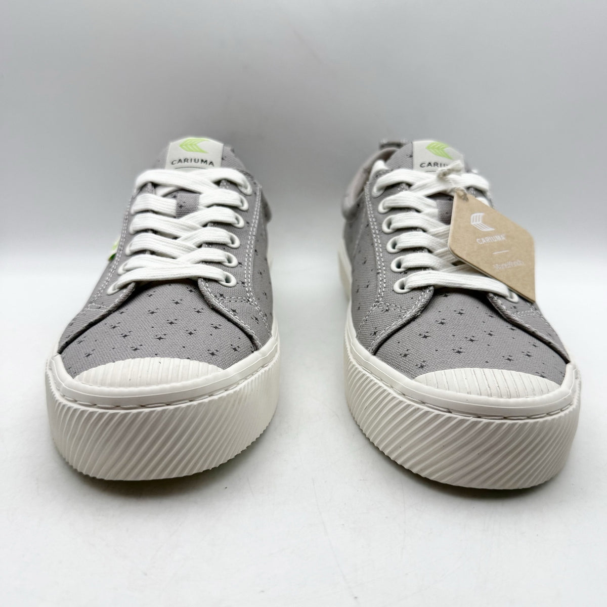 CARIUMA Womens Marie Kondo OCA Low Sneakers Size 10 Light Grey Canvas NIB