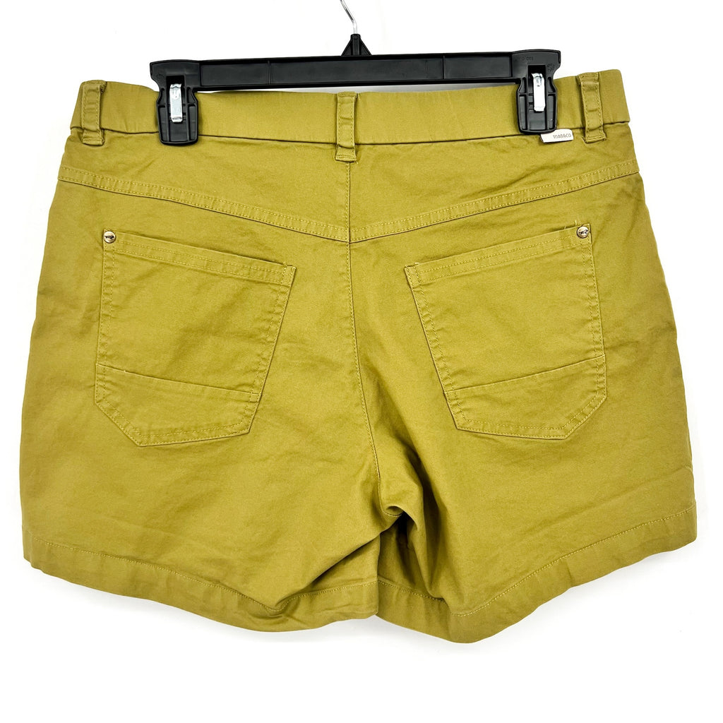 TOAD & CO. Women's Earthworks Camp Shorts Size 10 Moss Green Mid Rise NWT