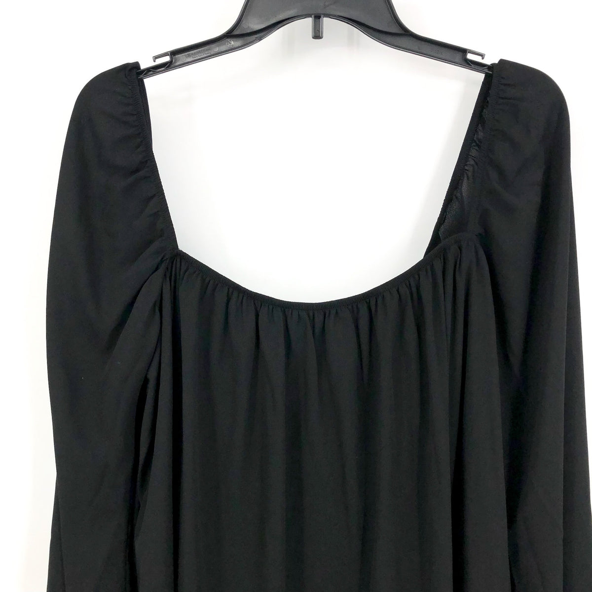 SHOW ME YOUR MUMU Women's Briar Mini Dress Medium Black Ruffle Long Sleeve NWT