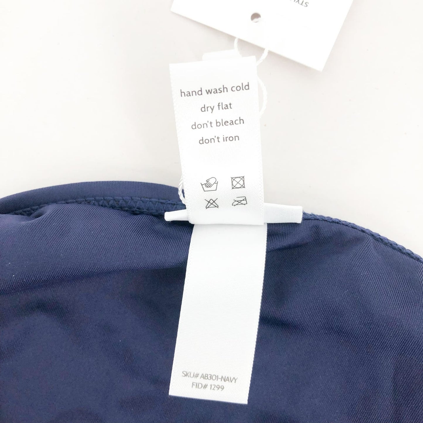 ANDIE SWIM Womens Classic Low Rise Bikini Bottom Medium Navy Blue