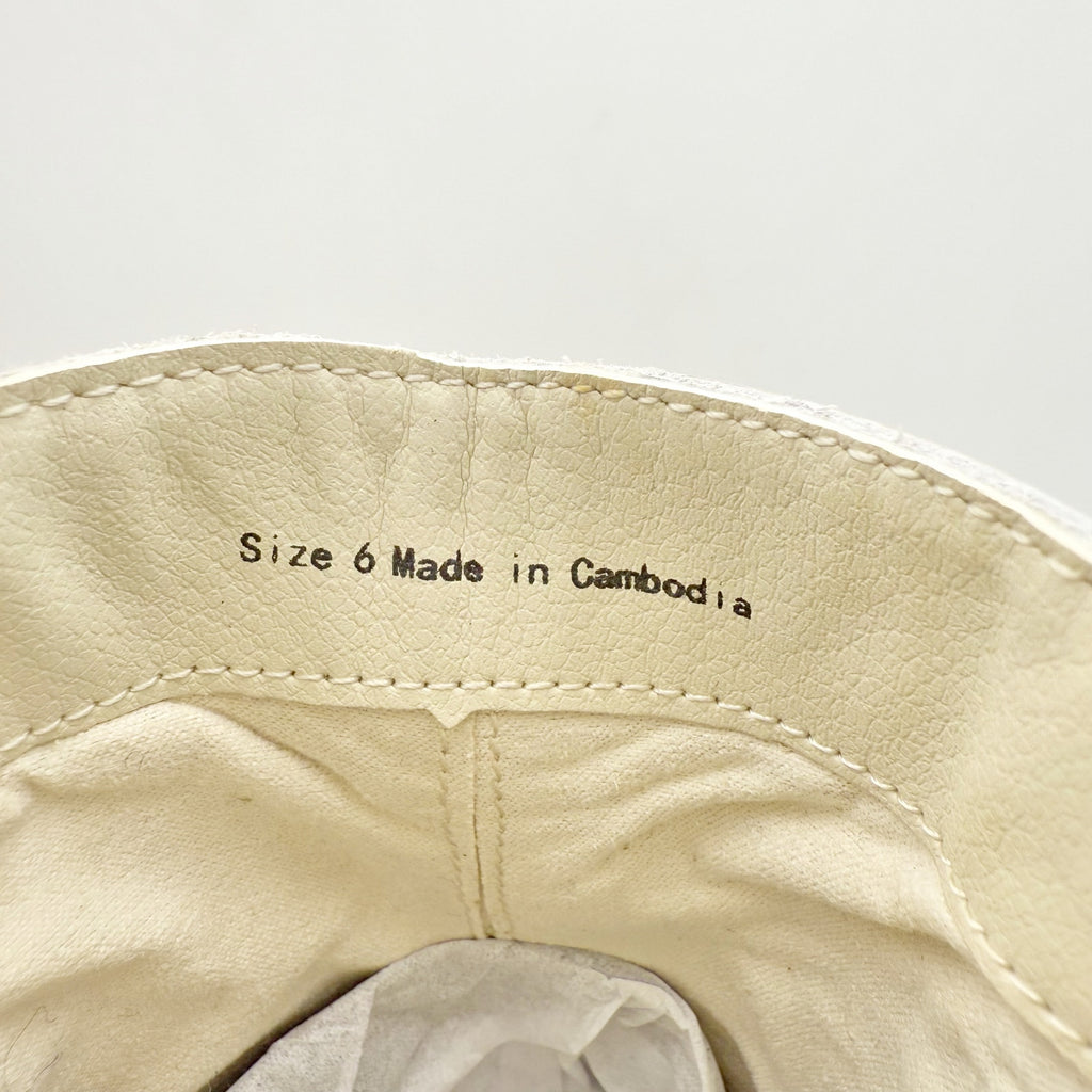 Dolce Vita Womens Linny H2O Ankle Bootie Size 6 M EU 36 Cream Ivory Leather NIB