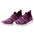 Spenco Womens Karma Stretch Sneakers US 9 M EU 39.5 Fuchsia Floral Purple NIB