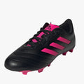 Adidas Youth Goletto VIII Soccer Cleats Size 2.5 Black Pink Firm Ground NWOB