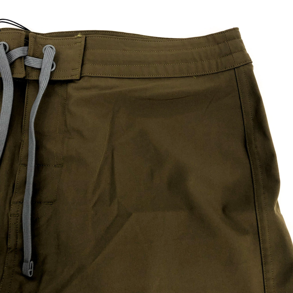 PRANA Men's Riveter Board Shorts Size 40 Peat Green 9" Inseam UPF 50+ NWT