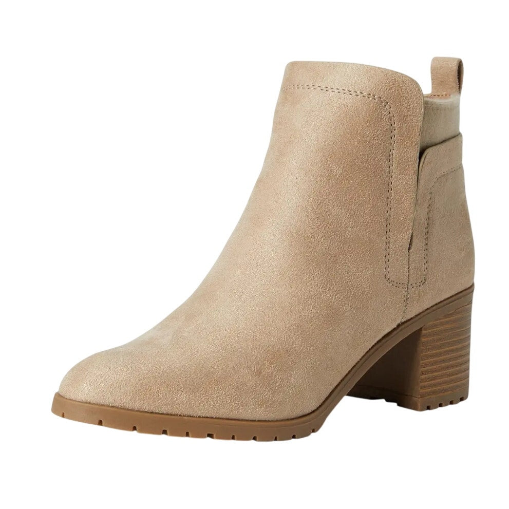 LifeStride Womens Maggie Ankle Booties Size 10 M EU 41 Light Brown NIB