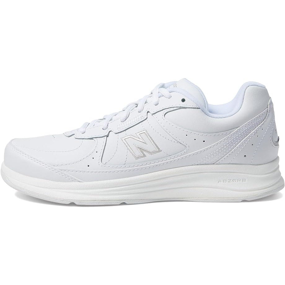 New Balance Womens 577 Walking Sneakers US 7 M White Leather Athletic NWOB