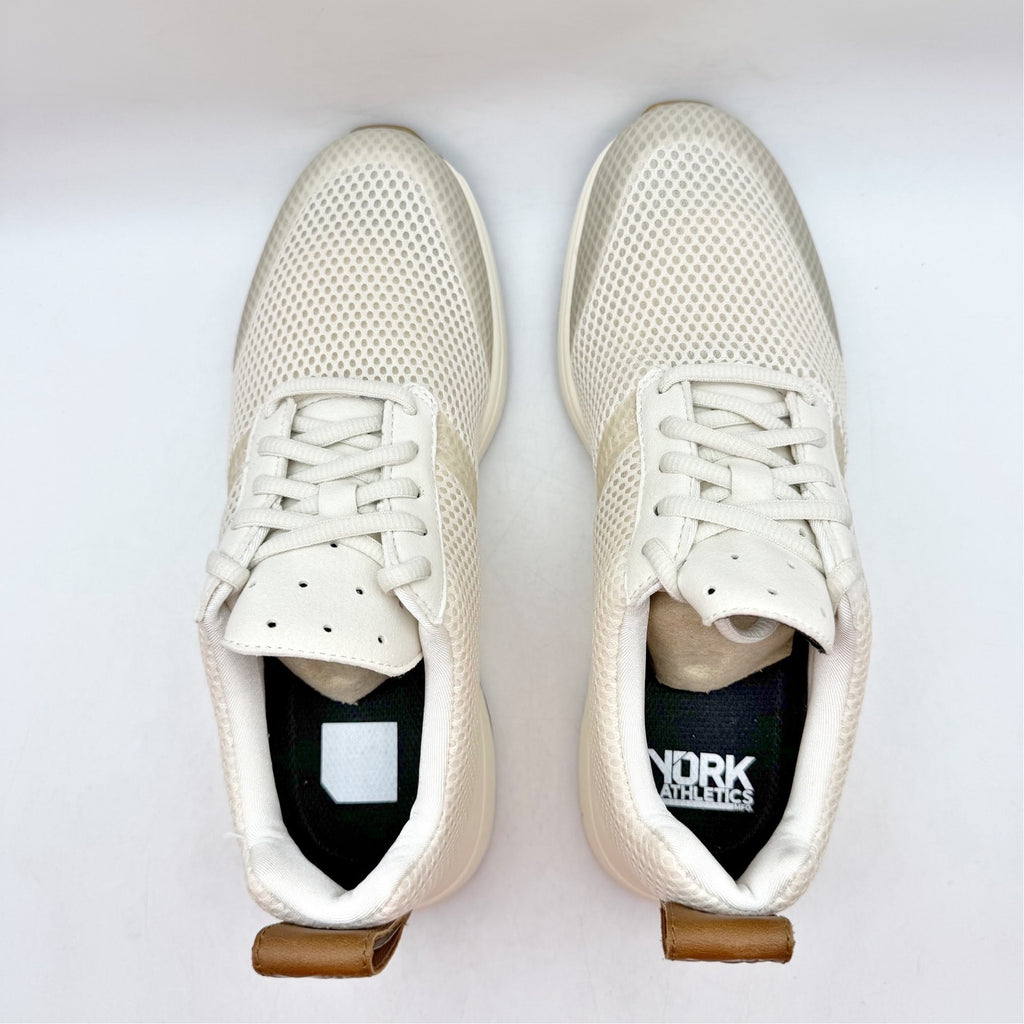 YORK Athletics Womens The Henry Runner Athletic Shoes US 7.5 Bone White NIB