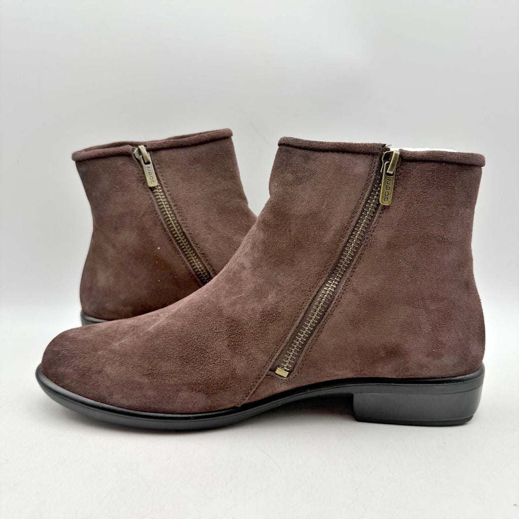 Naot Womens Norther Ankle Boots EU 40 US 9 Brown Suede NWOB