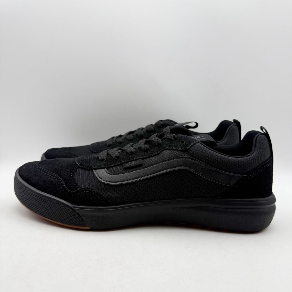 VANS Mens Range EXP Casual Sneakers Size 10.5 Black Suede Lace Up NWOB