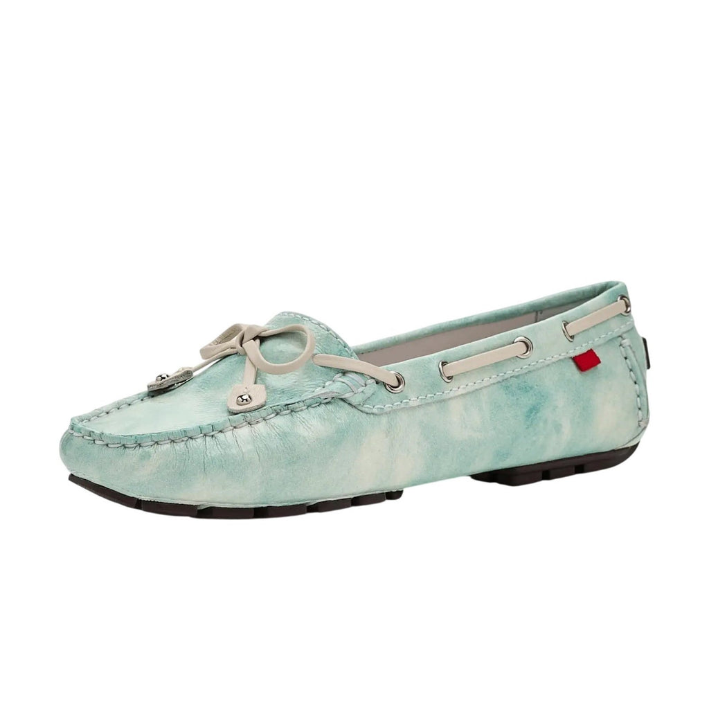 Marc Joseph NY Womens Cypress Hill Loafers Size 8.5 Green Mint Leather NWOB
