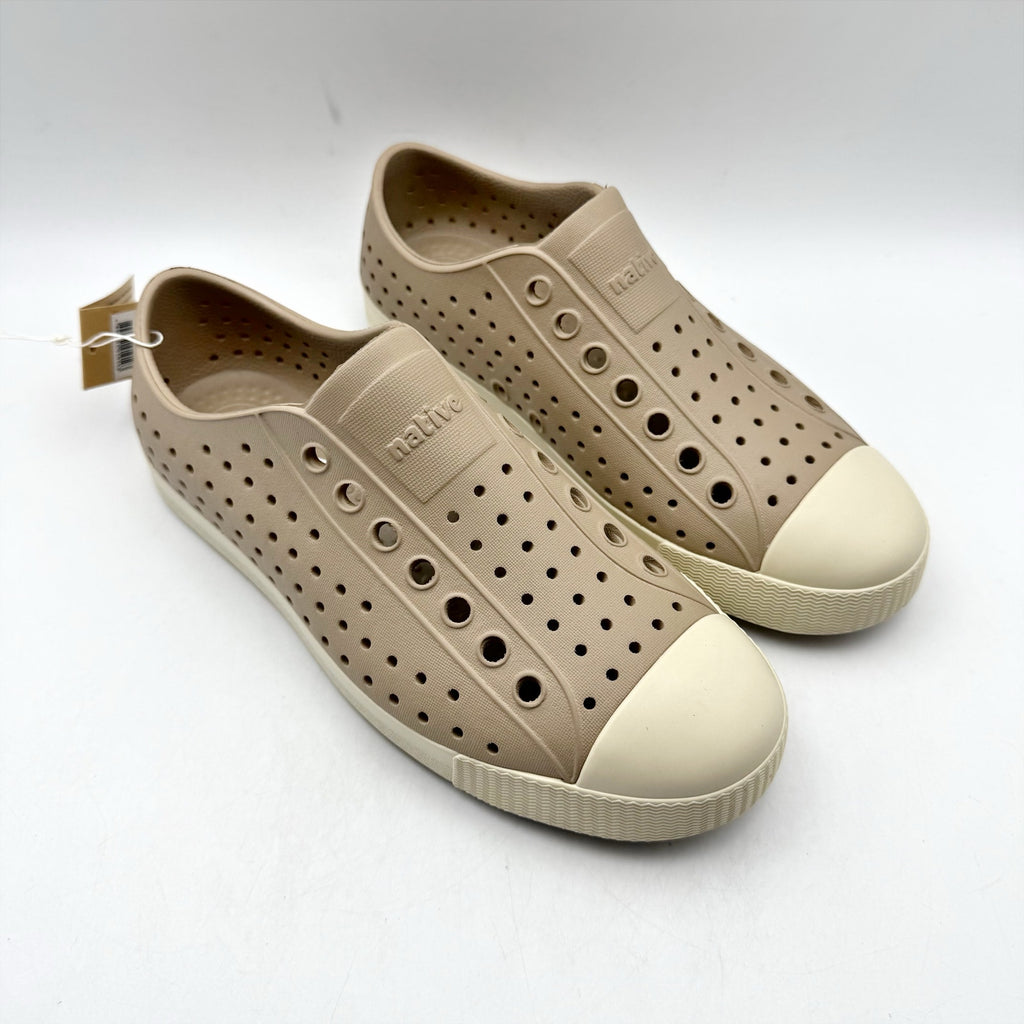 Native Men's Jefferson Shoes Size 11 Brown Tan EVA Slip On Sneakers NIB