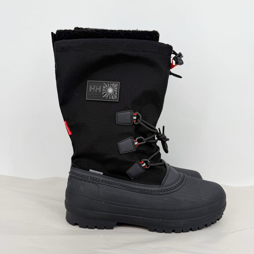 Helly Hansen Mens Arctic Patrol Hiking Boots US 12 EU 46.5 Black NWOB