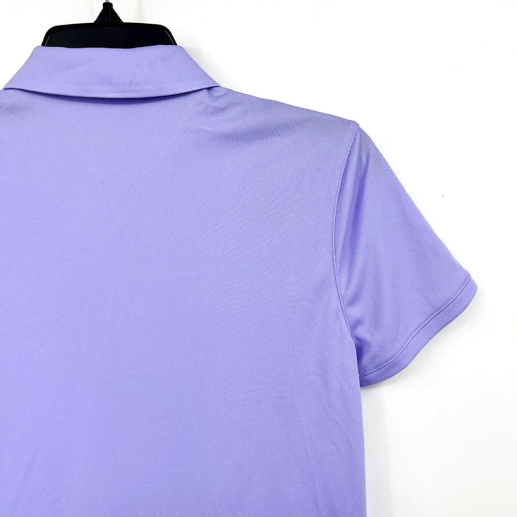 NIKE Women's Dri-FIT Victory Golf Polo Shirt XS Purple Pulse Short Sleeve NWT