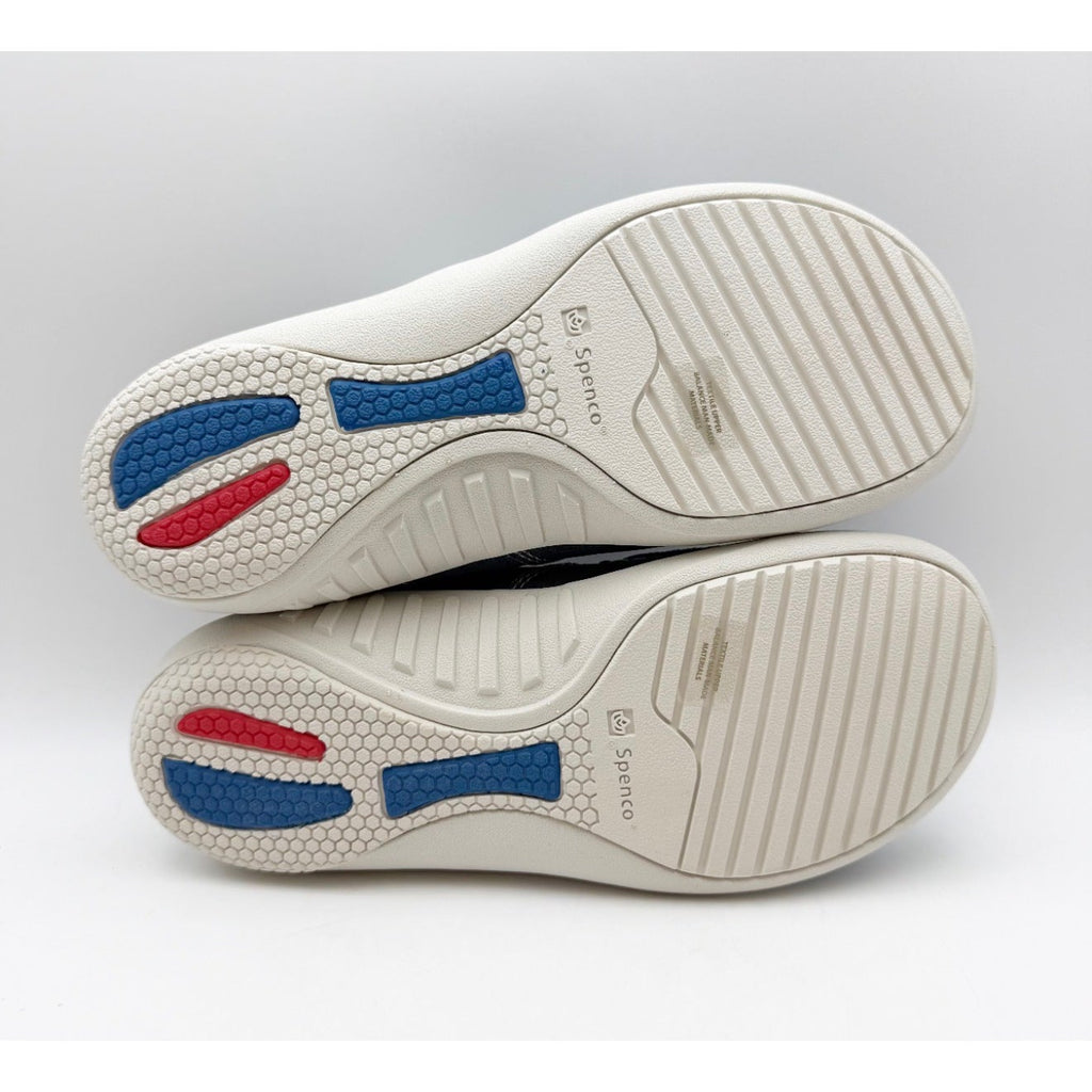 Spenco Womens Siesta Spring Slide Shoe 7.5 Wide Blue Water Resistant Slip On NIB