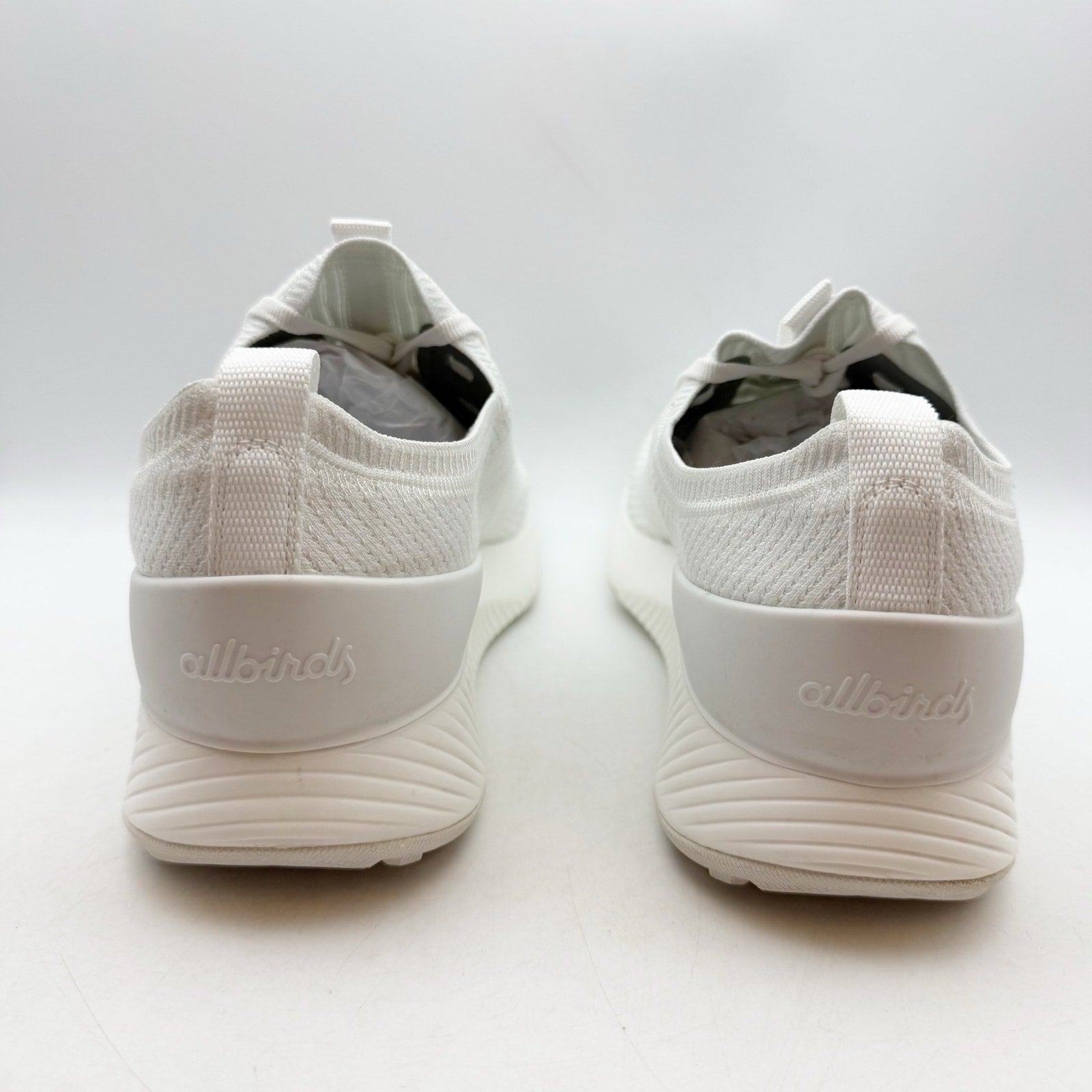 AllBirds Mens Tree Glider Athletic Shoes Size 9.5 EU 42.5 White Sneakers NIB