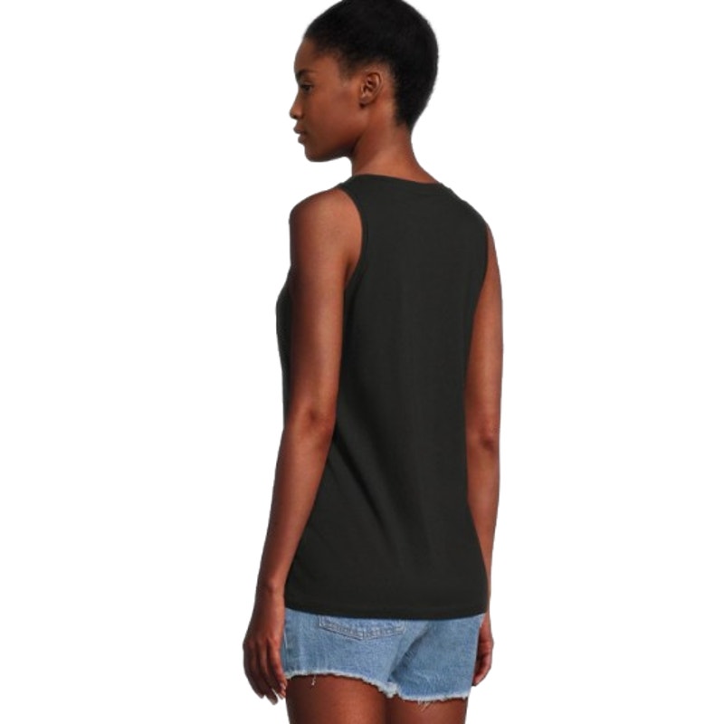 MADEWELL Women's Northside V-Neck Tank Top Small Black Sleeveless NWT