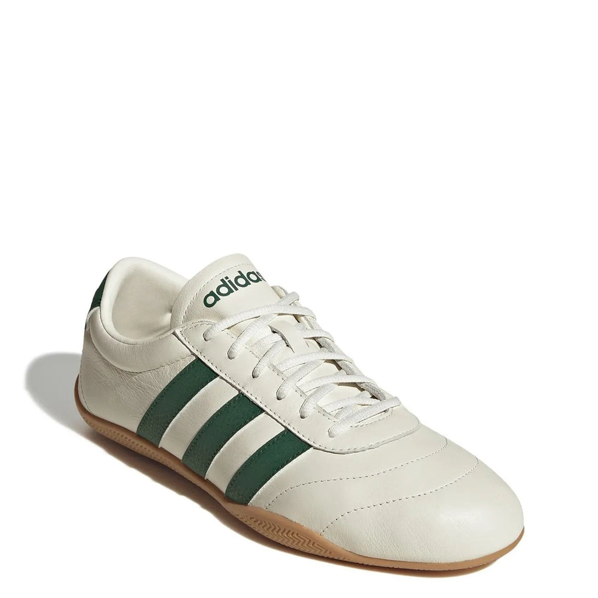 adidas Womens Grand Court Lo Casual Sneakers Size 11 EU 44 Off White Green NIB